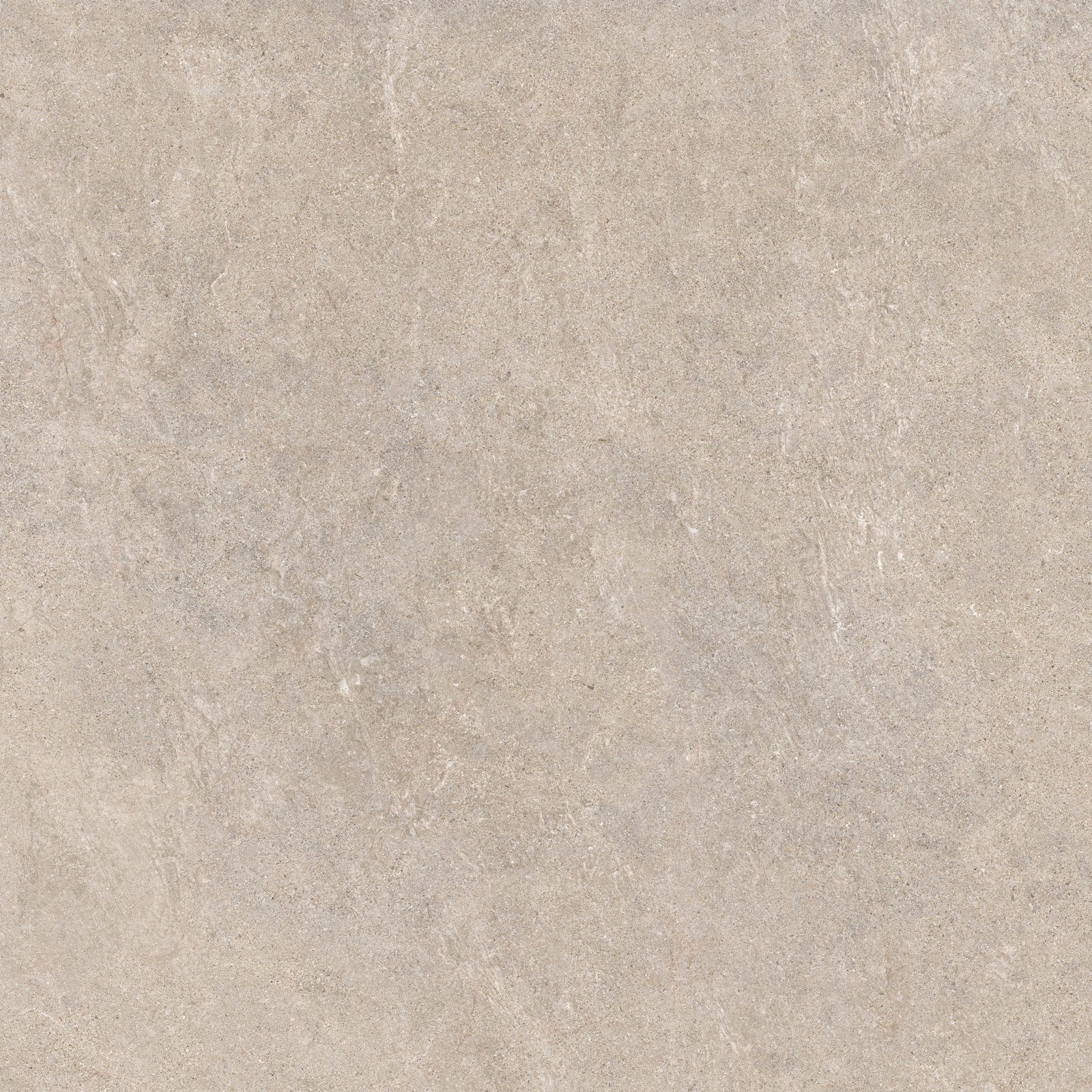 Stone-effect matt porcelain floor tile Tau Caribbean Light Beige, 60x60 cm, 9 mm, light beige, rectified