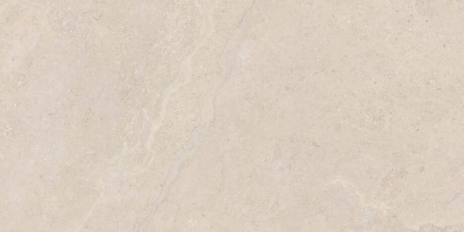 Stone-effect matt porcelain floor tile Tau Dorset Linen, 60×120 cm, linen beige, rectified Stone-effect matt porcelain floor tile Tau Dorset Linen, 60x120 cm, linen beige, rectified