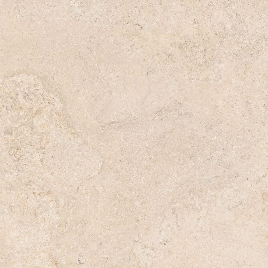 Stone-effect matt porcelain floor tile Tau Dorset Linen, 60×60 cm, 9 mm, linen beige, rectified Stone-effect matt porcelain floor tile Tau Dorset Linen, 60x60 cm, 9 mm, linen beige, rectified