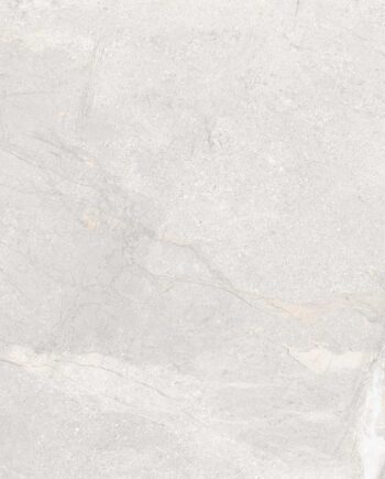 Stone-effect matt porcelain floor tile Tau Mainstone Silver, 120x120 cm, 9 mm, silver grey, R10, rectified