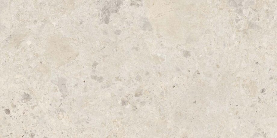 Stone-effect matt porcelain floor tile Tau Qatar White, 60×120 cm, white, rectified Stone-effect matt porcelain floor tile Tau Qatar White, 60x120 cm, white, rectified