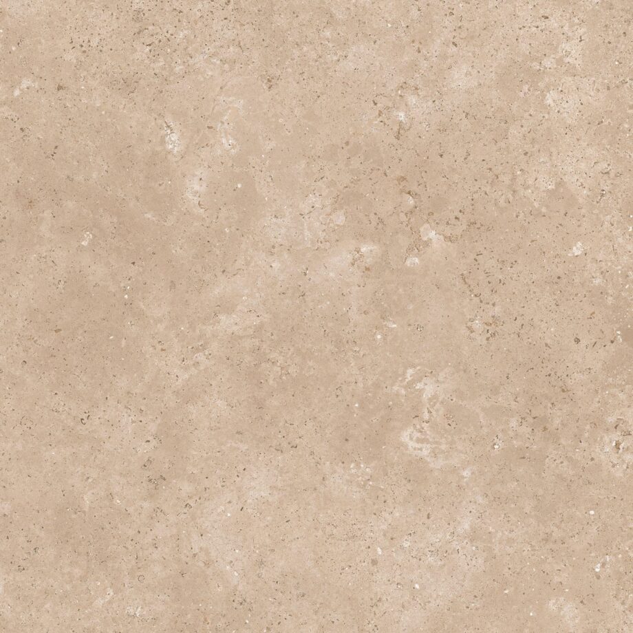 Stone-effect outdoor paving tile Tau Campaspero Sand, 60x60 cm, 20 mm, sand beige, R11, rectified