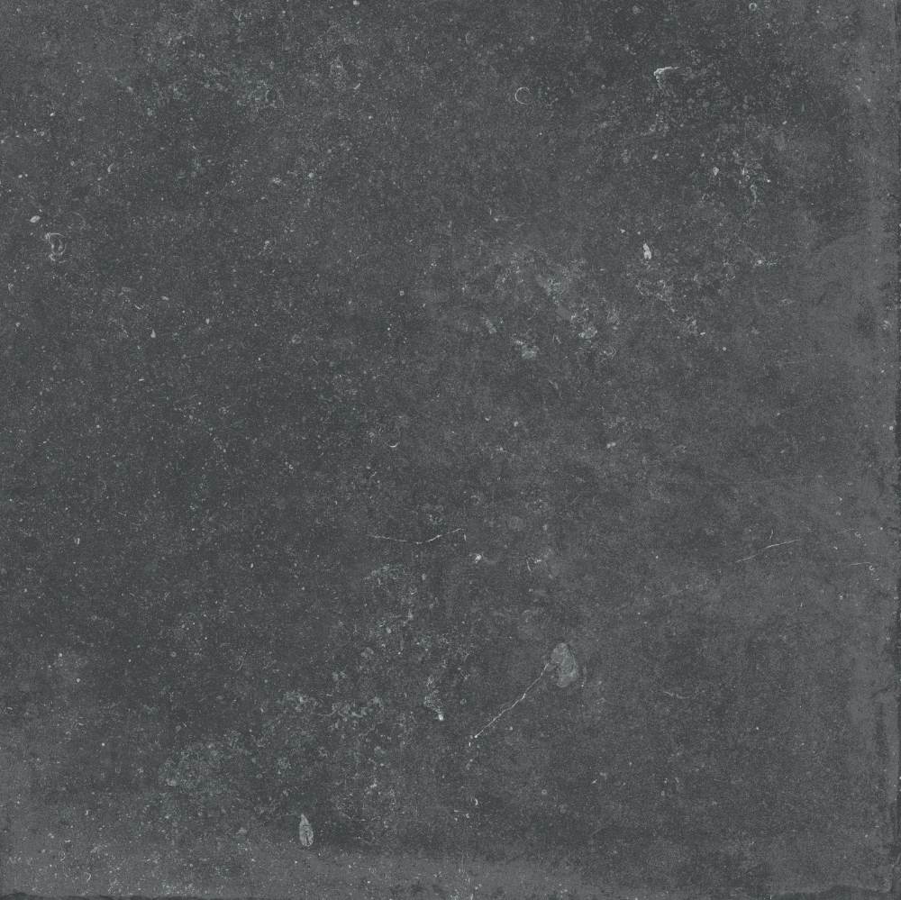 Stone effect outdoor porcelain tile ABK Belgian Stone Black, 80x80 cm, 20 mm, outdoor, slip-resistant R11