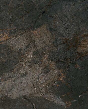 Stone-effect polished porcelain floor tile Tau Mainstone Black Pol, 60x120 cm, 10.5 mm, black, rectified