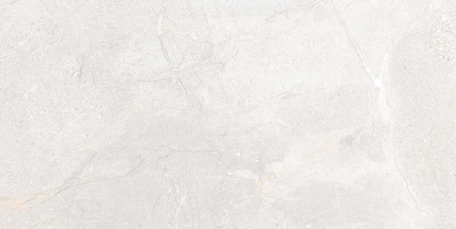 Stone-effect polished porcelain floor tile Tau Mainstone Silver Pol, 75x150 cm, 10.5 mm, silver grey, rectified