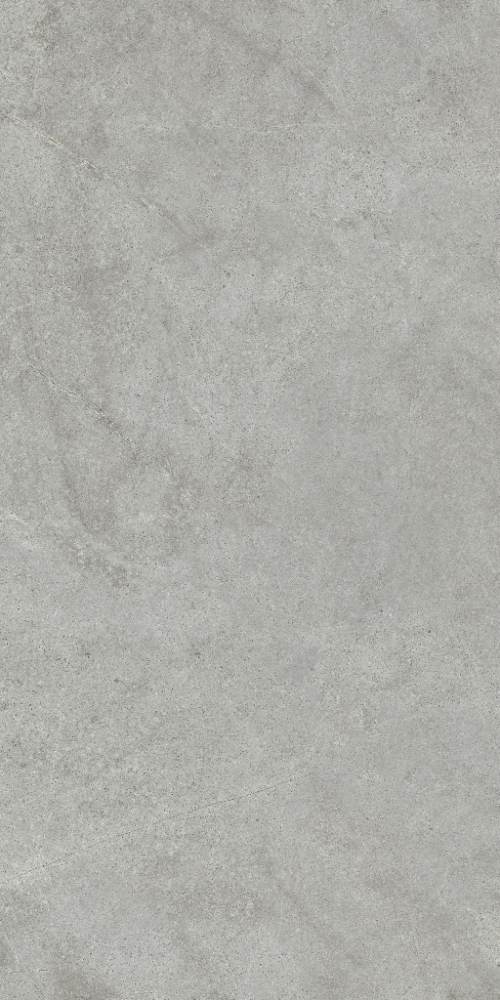 Stone effect porcelain floor tile ABK Atlantis Grey, 60x120 cm, 8.5 mm, semi-polished (lappato)
