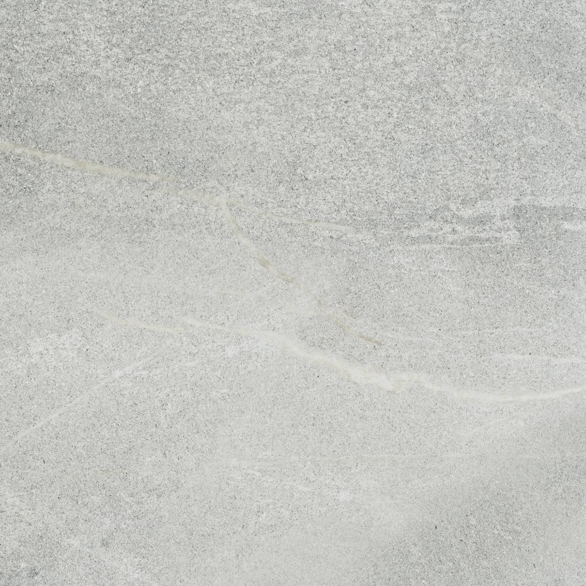 Stone effect porcelain floor tile ABK Poetry Stone Piase Ash, 60x60 cm, 8.5 mm, natural matt, slip-resistant R10