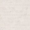 Stone-effect porcelain mosaic tile Tau Dorset White 3×15, 30×30 cm, white Stone-effect porcelain mosaic tile Tau Dorset White 3x15, 30x30 cm, white