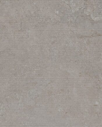 Stone-effect relief porcelain wall tile Tau Dorset Silver Relief, 60x120 cm, silver grey, rectified