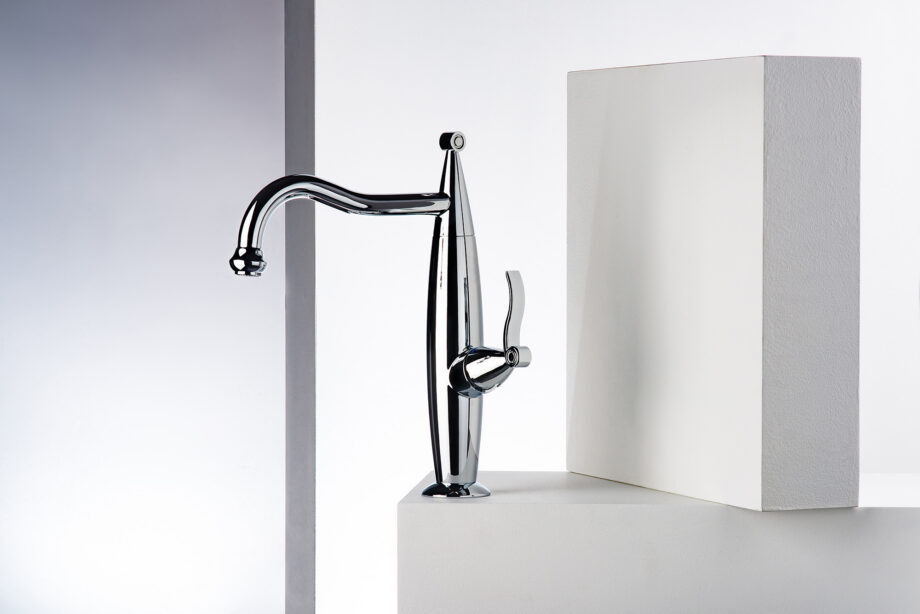 Tall basin mixer Emmevi Abel 39006 with click-clack waste, chrome Tall basin mixer Emmevi Abel 39006 with click-clack waste – 2