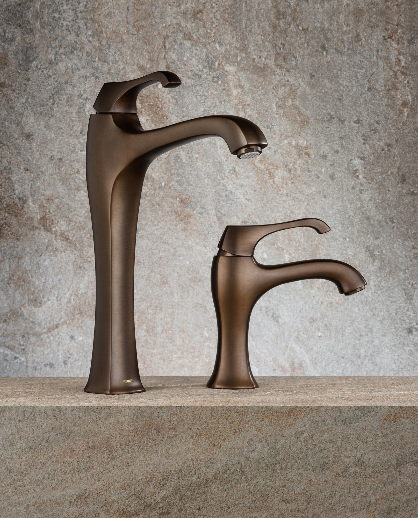 Tall basin mixer Emmevi Ares 76006 with click-clack waste – 2