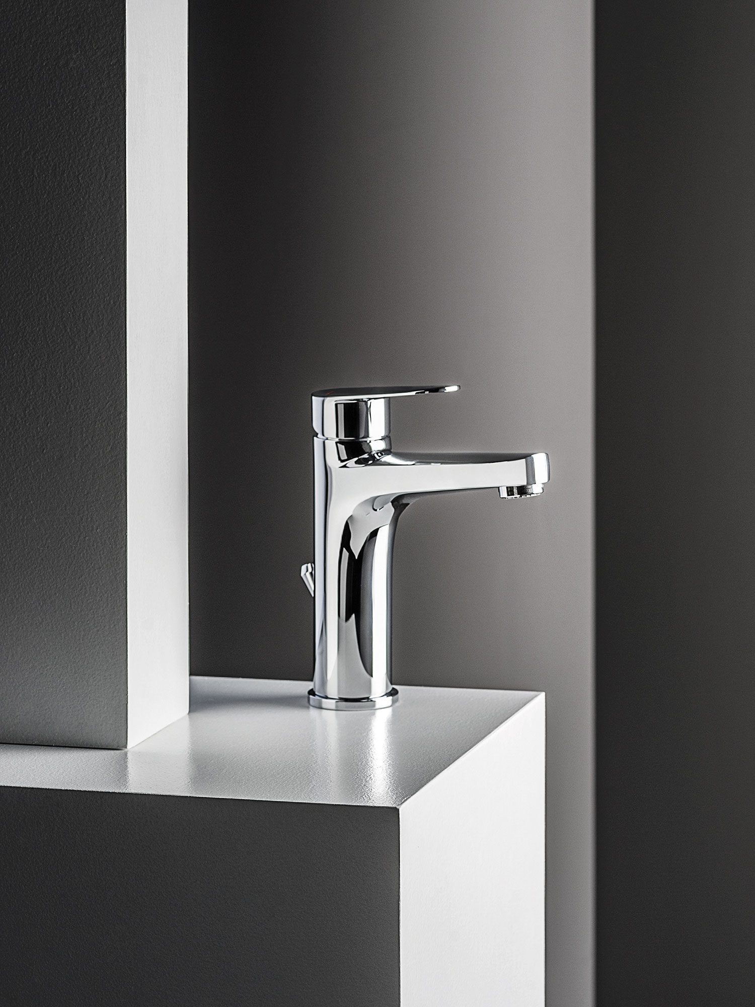 Tall basin mixer Emmevi Beta New 27003BIG with pop-up waste – 2