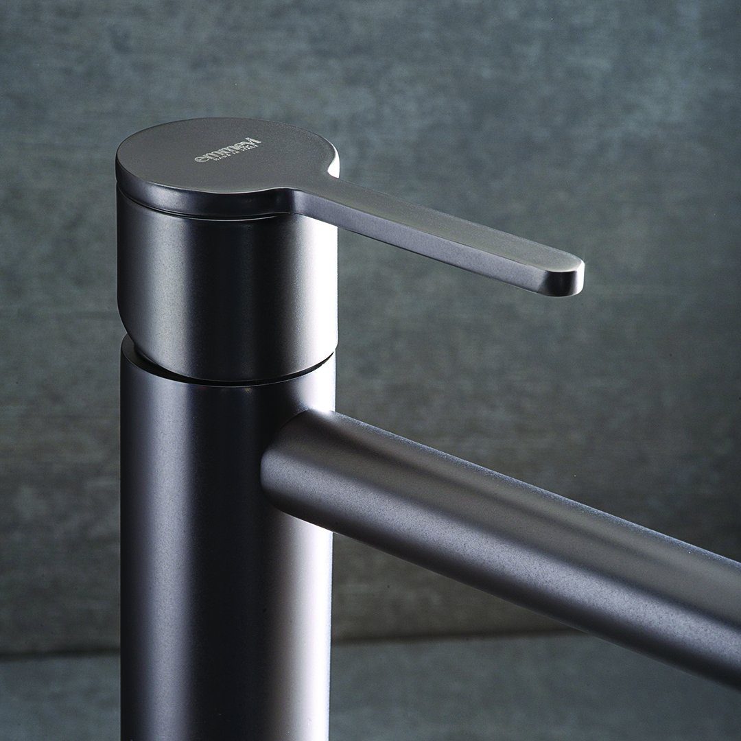 Tall basin mixer Emmevi Filobrass 85003BIG with click-clack waste – 5