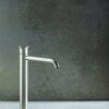 Tall basin mixer Emmevi Filobrass 85003BIG with click-clack waste, satin nickel Tall basin mixer Emmevi Filobrass 85003BIG with click-clack waste – 7