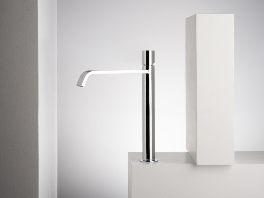 Tall basin mixer Emmevi Minù 83006 with click-clack waste – 3