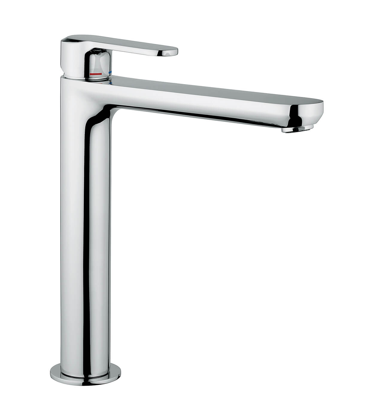 Tall basin mixer Emmevi Nefer 77003BIG with click-clack waste