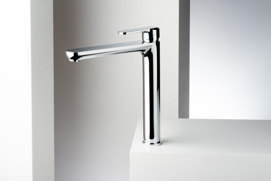 Tall basin mixer Emmevi Nefer 77003BIG with click-clack waste, chrome Tall basin mixer Emmevi Nefer 77003BIG with click-clack waste – 2