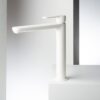 Tall basin mixer Emmevi Nefer 77003BIG with click-clack waste, matt white Tall basin mixer Emmevi Nefer 77003BIG with click-clack waste – 3