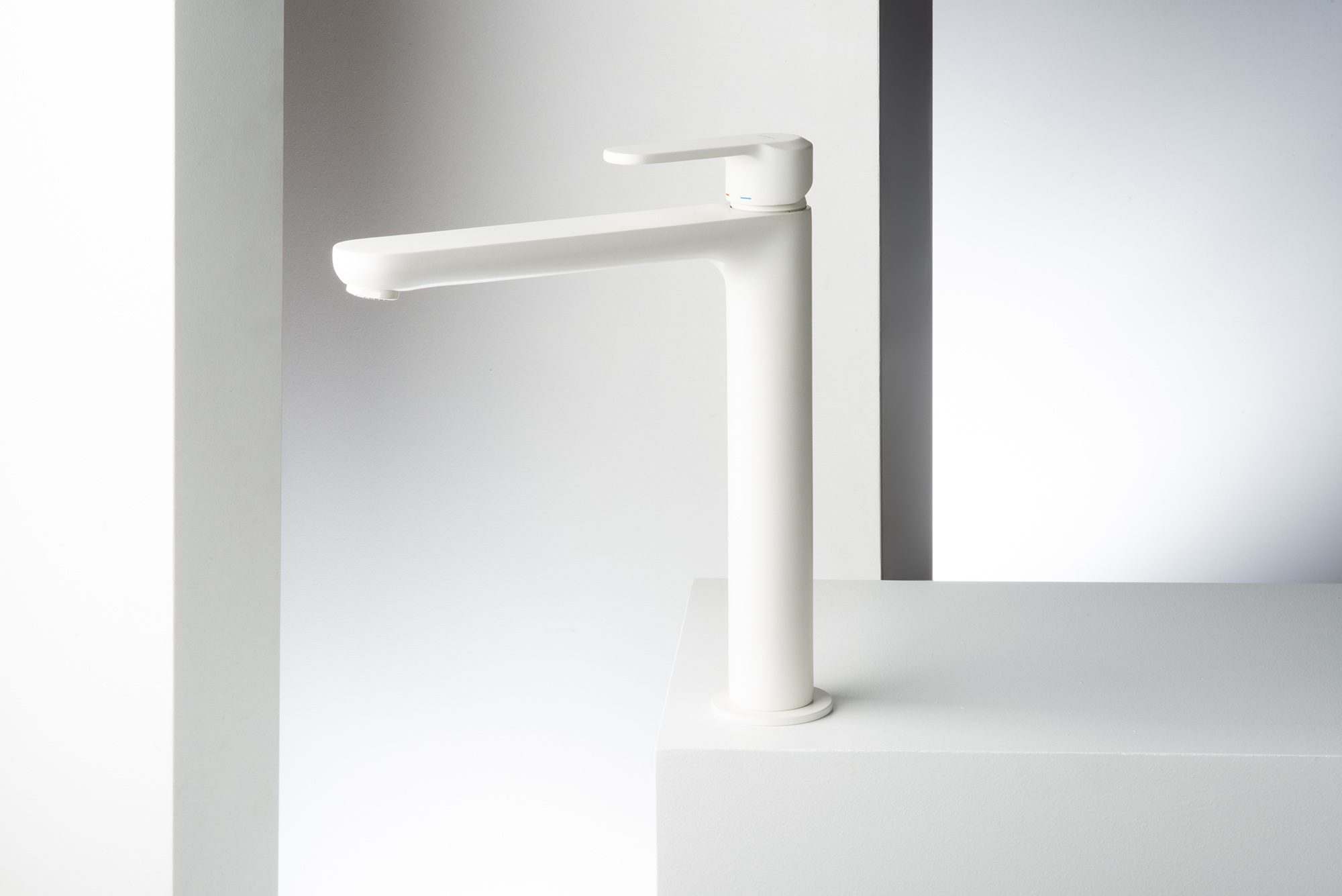 Tall basin mixer Emmevi Nefer 77003BIG with click-clack waste – 3