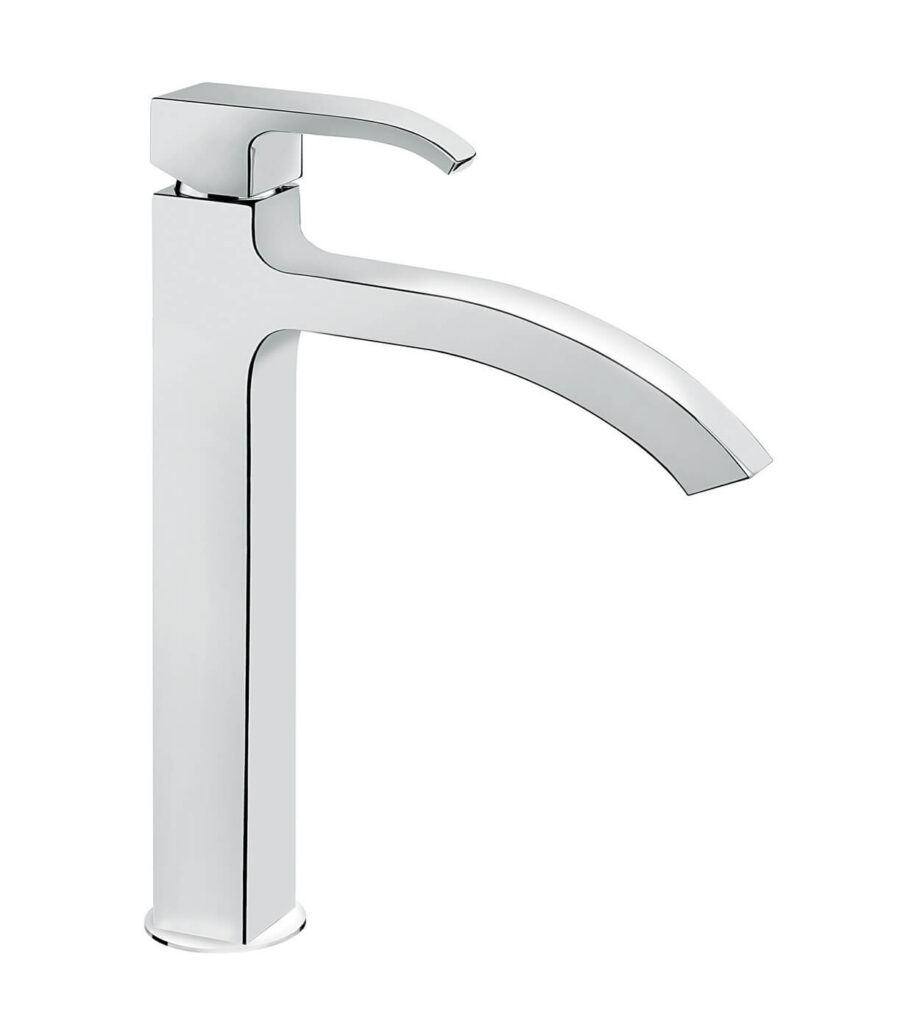 Tall basin mixer Emmevi Niagara 74003BIG with click-clack waste, chrome Tall basin mixer Emmevi Niagara 74003BIG with click-clack waste