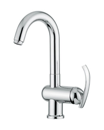 Tall basin mixer Emmevi Ramses 72073 with pop-up waste