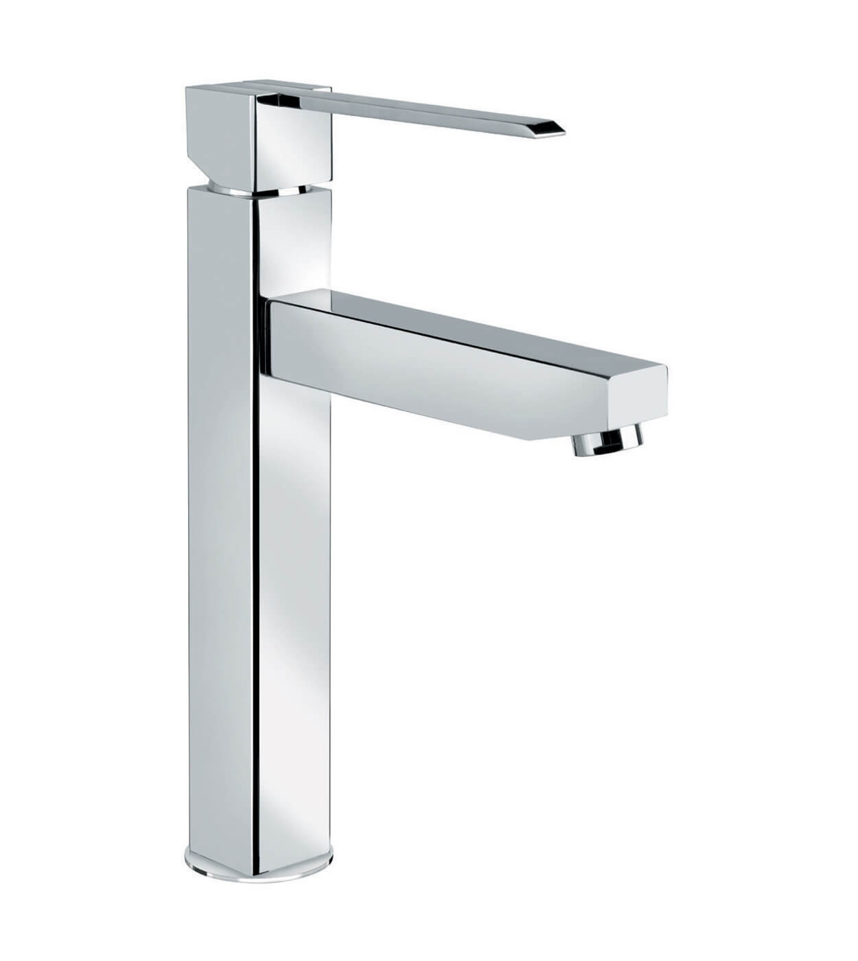 Tall basin mixer Emmevi Sicily 38003BIG with click-clack waste