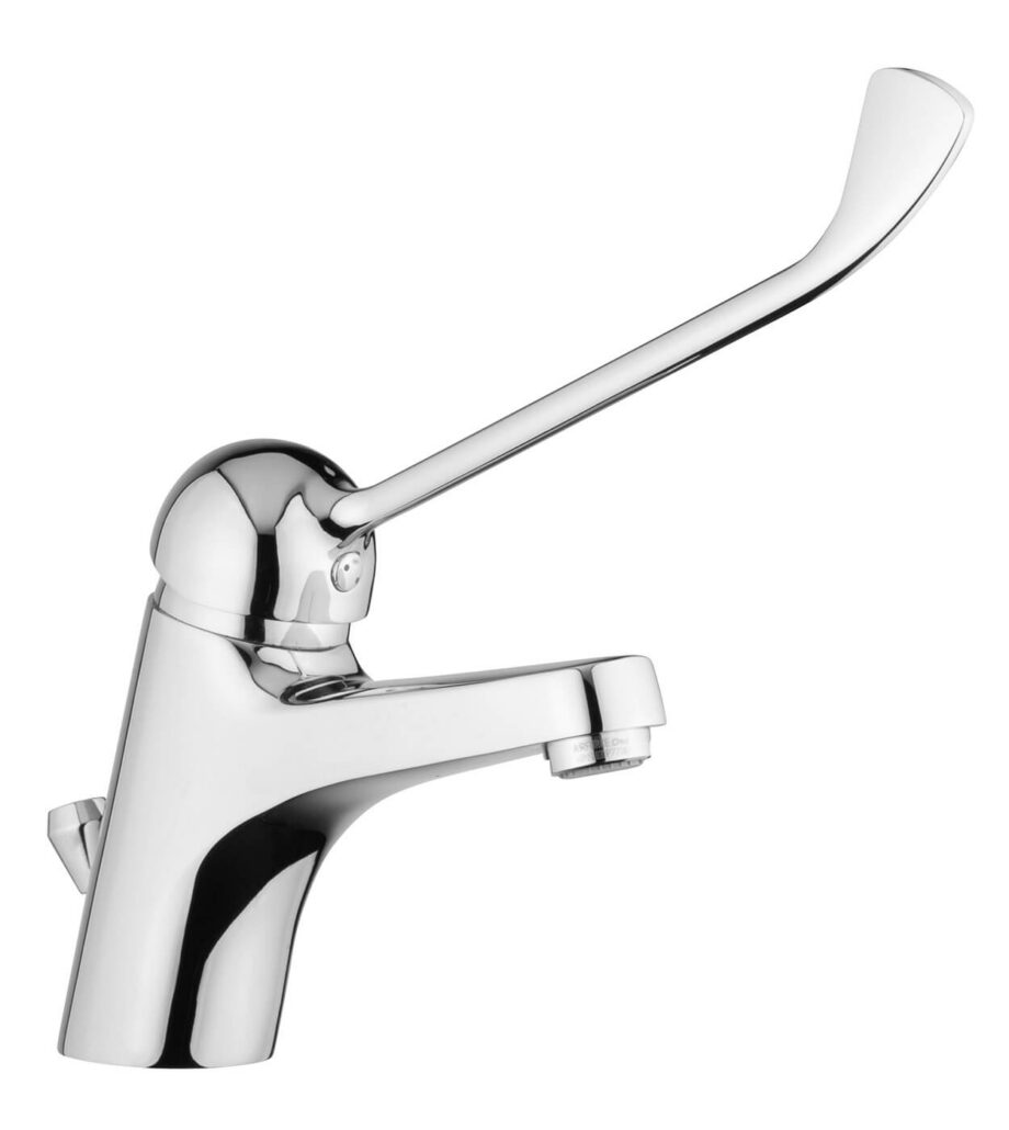 Tall basin mixer Emmevi Zeus 3003ZBIG with pop-up waste, chrome, long lever Tall basin mixer Emmevi Zeus 3003ZBIG with pop-up waste – 2