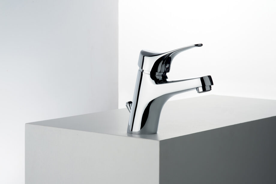Tall basin mixer Emmevi Zeus 3003ZBIG with pop-up waste, chrome, standard lever Tall basin mixer Emmevi Zeus 3003ZBIG with pop-up waste – 3