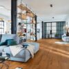 Oak parquet Meister, Lindura HD 400, Authentic chestnut brown oak 08911, 1-strip, 2200 x 270 mm, brushed, naturally oiled – 2