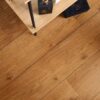 Oak parquet Meister, Lindura HD 400, Authentic chestnut brown oak 08911, 1-strip, 2200 x 270 mm, brushed, naturally oiled – 4