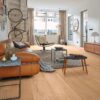 Oak parquet Meister, Lindura HD 400, Natural light oak 08918, 1-strip, 2200 x 205 mm, brushed, ultra matt lacquered – 2