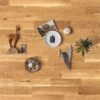 Oak parquet Meister, Longlife PC 200, Oak lively vintage 09041, 3-strip, 2400 x 200 mm, brushed, ultra matt lacquered – 4