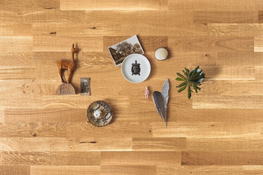 Oak parquet Meister, Longlife PC 200, Oak lively vintage 09041, 3-strip, 2400 x 200 mm, brushed, ultra matt lacquered – 4