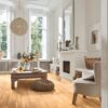Oak parquet Meister, Longlife PC 200, Pure oak lively 09036, 3-strip, 2400 x 200 mm, brushed, ultra matt lacquered – 2