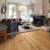 Oak parquet Meister, Longlife PD 400, Authentic oak 09024, 1-strip, 2200 x 180 mm, brushed, naturally oiled – 3