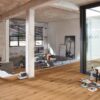 Oak parquet Meister, Longlife PD 400, Authentic oak lightly smoked look 09027, 1-strip, 2200 x 180 mm, brushed, naturally oiled – 3