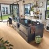 Oak parquet Meister, Longlife PD 400, Pure oak harmonious 09030, 1-strip, 2200 x 180 mm, brushed, naturally oiled – view 2 Oak parquet Meister, Longlife PD 400, Pure oak harmonious 09030, 1-strip, 2200 x 180 mm, brushed, naturally oiled – 2