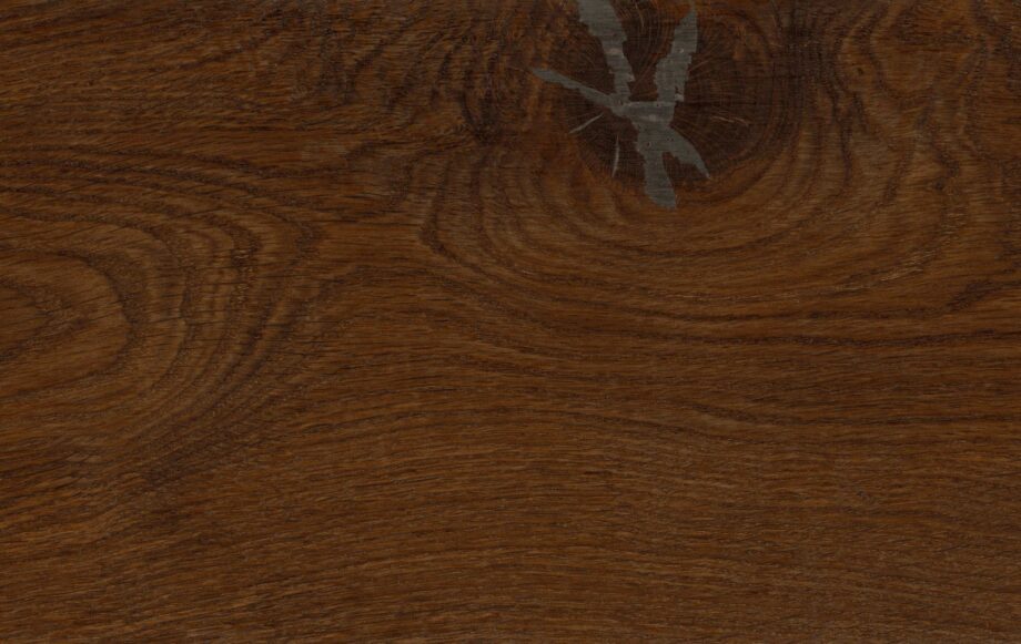 Oak parquet Thede & Witte Boston, Darkbrown, knotty, brushed, oiled, 1-strip, 1900 x 189 x 15 mm – 3
