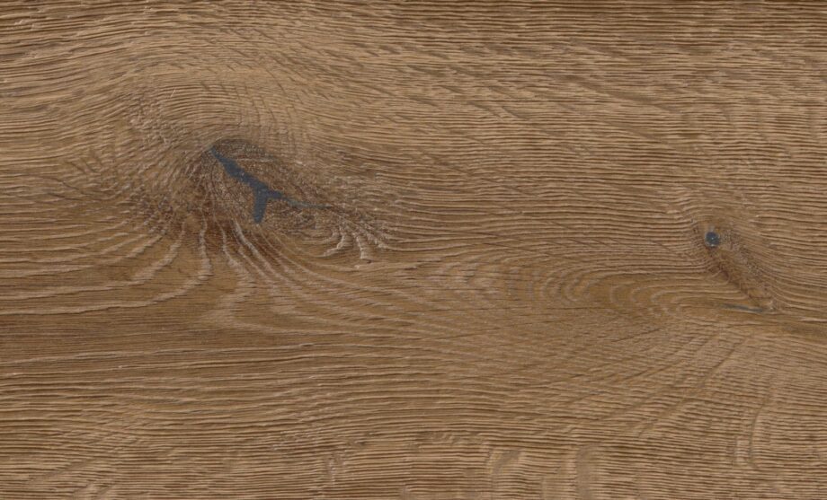 Oak parquet Thede & Witte Boston, Desert, knotty, smoked, deep brushed, white oiled, 1-strip, 1900 x 189 x 15 mm – 3
