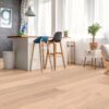 Oak parquet Thede & Witte Boston, slightly knotty, brushed, white oiled, 1-strip, 1900 x 189 x 15 mm – 2