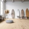 Oak parquet Thede & Witte Boston, knotty, brushed, matt lacquered, rough appearance, 1-strip, 1900 x 189 x 15 mm – 2