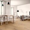 Oak parquet Thede & Witte Boston, rustic knotty, brushed, oiled, rough appearance, 1-strip, 1900 x 189 x 14 mm – 2