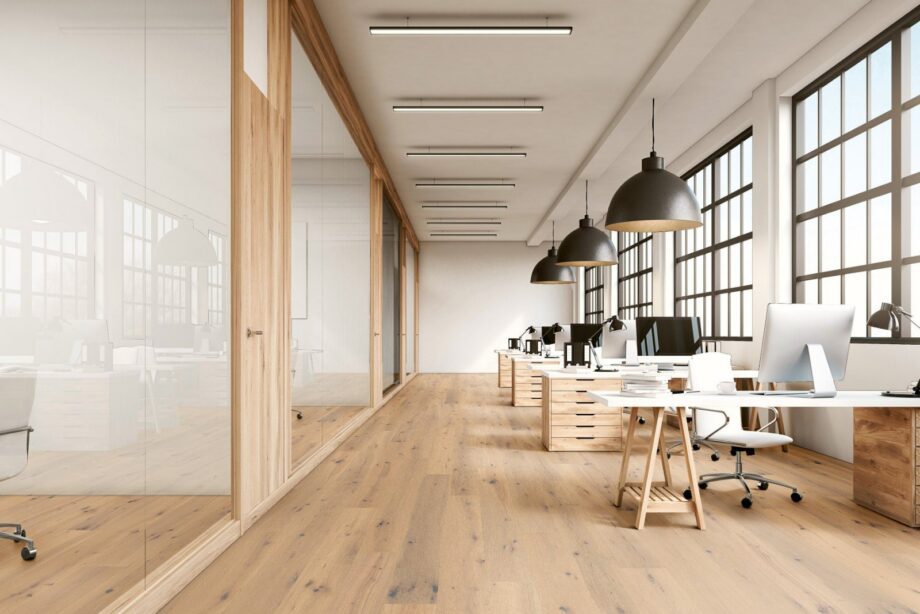 Oak parquet Thede & Witte Boston, knotty, handscraped, oiled, rough appearance, 1-strip, 1900 x 189 x 15 mm – 2