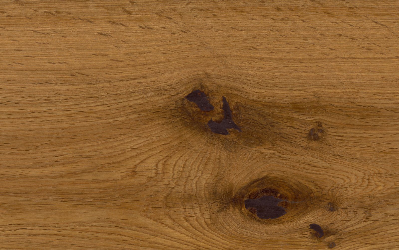 Oak parquet Thede & Witte Boston, knotty, smoked, brushed, matt lacquered, 1-strip, 1900 x 189 x 15 mm – 3