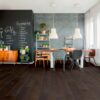 Oak parquet Thede & Witte Boston, knotty, deep smoked, brushed, oiled, 1-strip, 1900 x 189 x 15 mm – 2