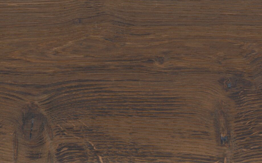 Oak parquet Thede & Witte Boston, knotty, deep smoked, brushed, oiled, rough appearance, 1-strip, 1900 x 189 x 15 mm – 3