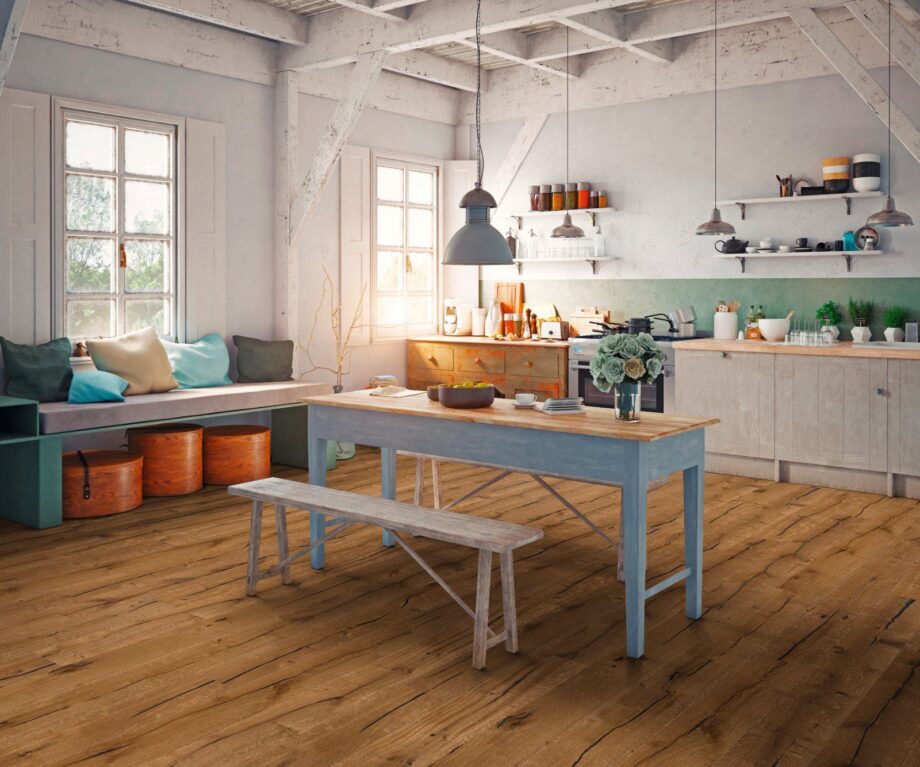 Oak parquet Thede & Witte Boston Old Fashion, oiled, 1-strip, 1860 x 189 x 15 mm – view 2 Oak parquet Thede & Witte Boston Old Fashion, oiled, 1-strip, 1860 x 189 x 15 mm – 2