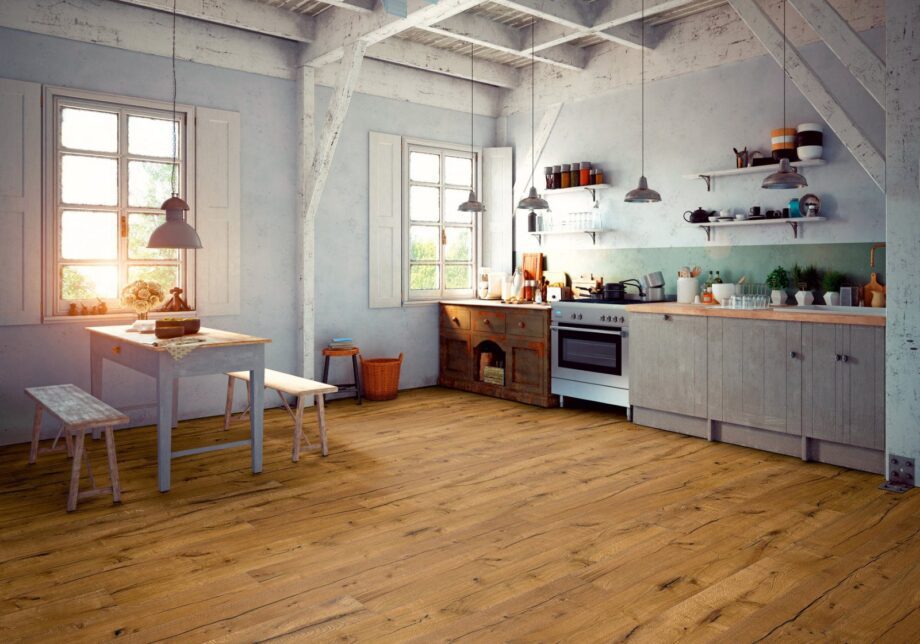 Oak parquet Thede & Witte Boston Oldwood, Nature, nature, oiled, 1-strip, 2200 x 220 x 15 mm – view 2 Oak parquet Thede & Witte Boston Oldwood, Nature, nature, oiled, 1-strip, 2200 x 220 x 15 mm – 2
