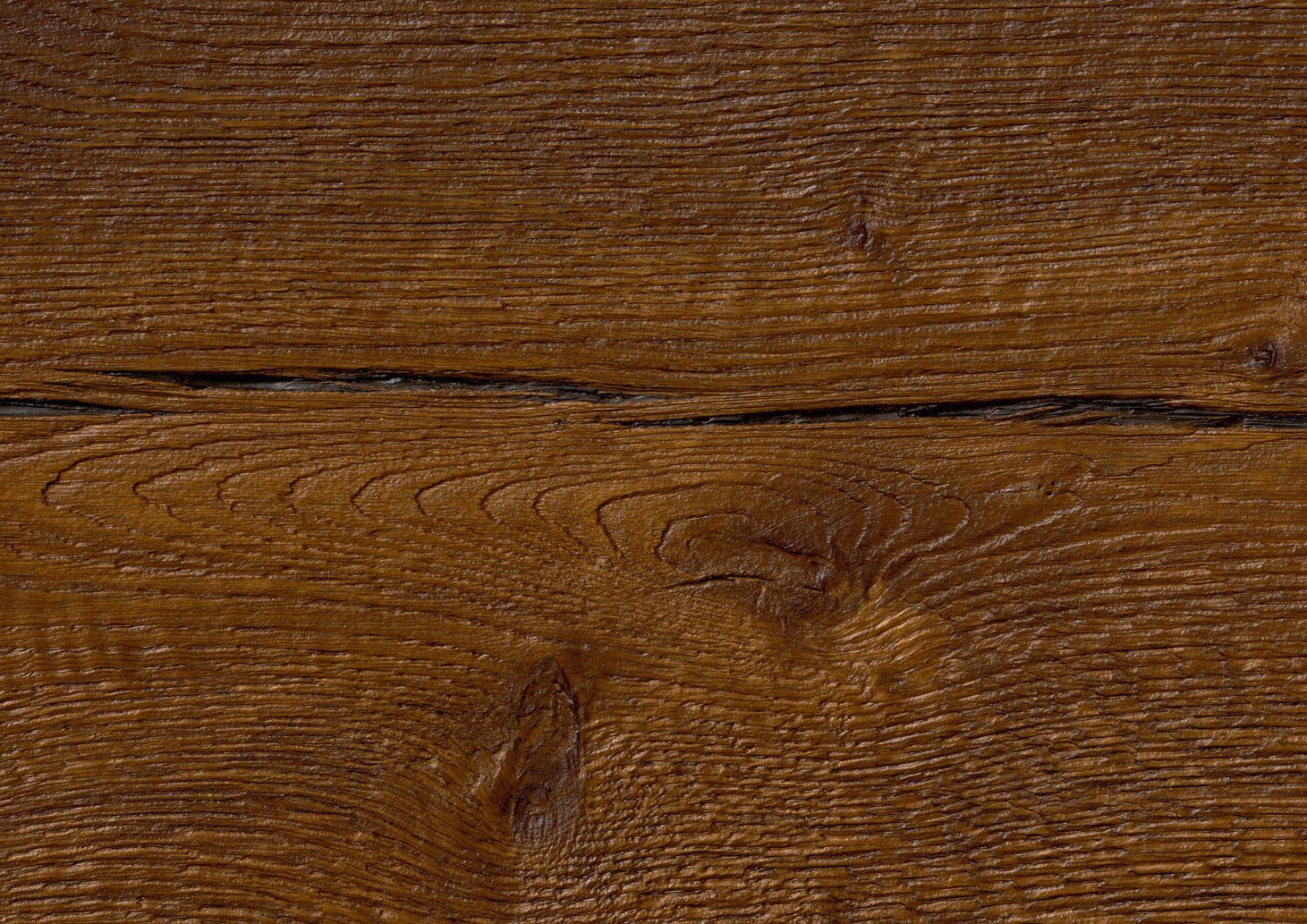 Oak parquet Thede & Witte Boston Oldwood, dark smoked, oiled, 1-strip, 2200 x 220 x 15 mm – 3