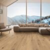 Oak parquet Thede & Witte Boston S, knotty, brushed, oiled, rough appearance, 1-strip, 1860 x 148 x 10 mm – 2